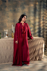 Formal Stitched Zee FM-046 Mahjabeen 3PC Raw Silk Suit