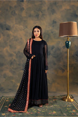 Formal Stitched Zee FM-051 Raqs 2PC Chiffon Frock