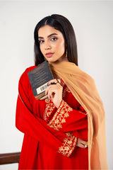 Formal Stitched Zee FM-056 Roshni 3PC Suit