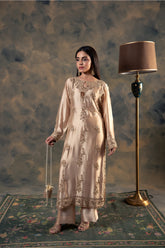 Luxury Stitched Zee LX-053 Shahnai 2PC Raw Silk Suit