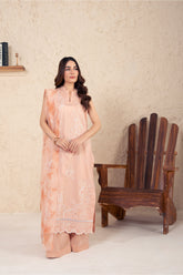 Premium Zee PM-021 3PC Lawn Suit