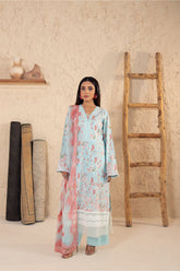 Premium Zee PM-030 3PC Lawn Suit