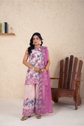 Premium Zee PM-033 3PC Lawn Suit