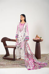 Premium Zee PM-039 3PC Lawn Suit