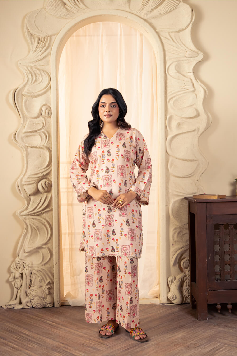 Basic Stitched Zee-BS-012 2PC Lawn Suit