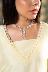 Formal Stitched Zee FM-047 Noor-E-Chand 3PC Raw Silk Suit