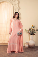 Formal Stitched Zee FM-048 Rooh 3PC Raw Silk Suit