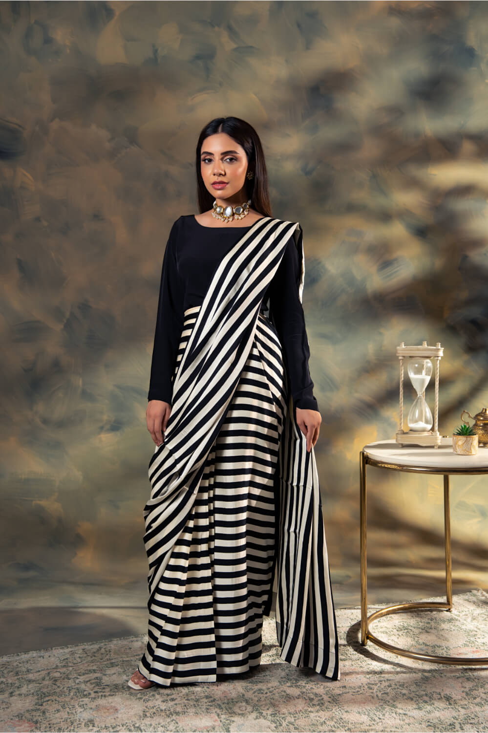 Formal Stitched Zee FM-058 Saree