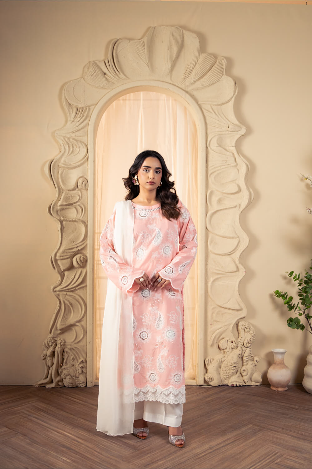 Premium Stitched Zee PM-035 2PC Lawn Suit