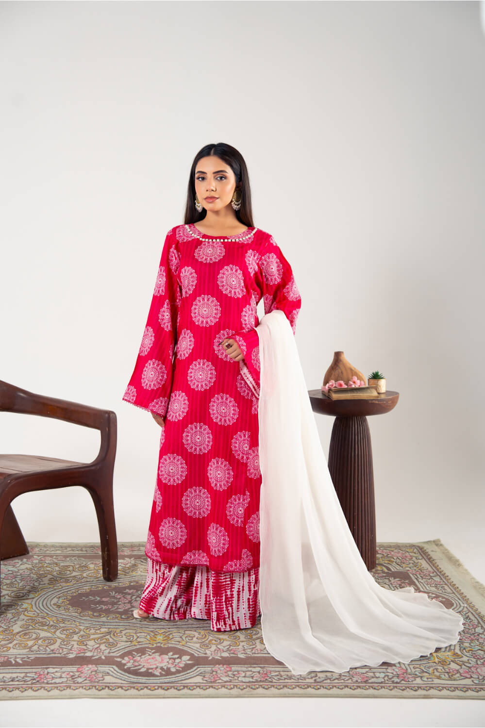 Premium Stitched Zee PM-036 2PC Lawn Suit