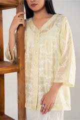 Premium Stitched Zee PM-042 1PC 1 PC Embroidered Shirt