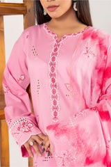 Premium Zee PM-015 3PC Lawn Suit