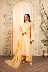 Premium Zee PM-020 3PC Lawn Suit