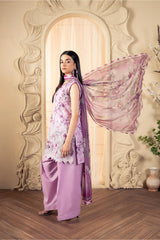 Premium Zee PM-025 3PC Lawn Suit