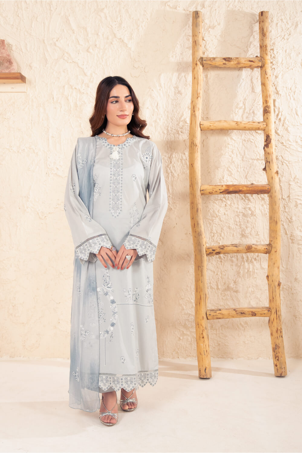 Premium Zee PM-024 3PC Lawn Suit