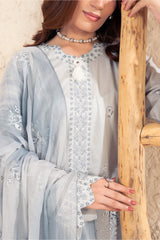 Premium Zee PM-024 3PC Lawn Suit