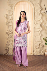 Premium Zee PM-025 3PC Lawn Suit