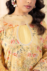 Premium Zee PM-026 3PC Lawn Suit