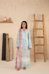 Premium Zee PM-030 3PC Lawn Suit