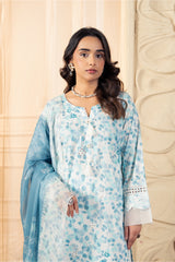 Premium Zee PM-031 3PC Lawn Suit