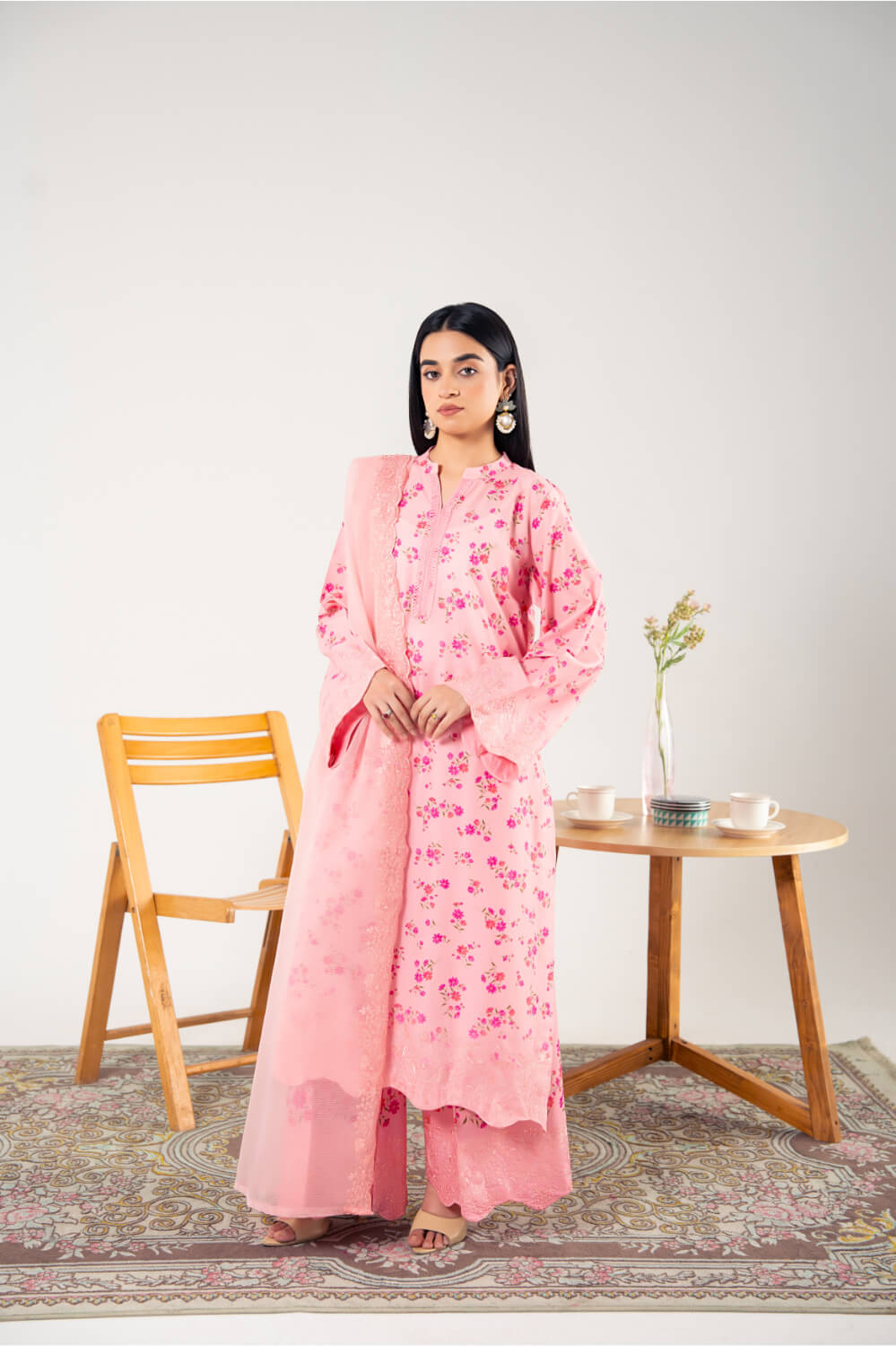Premium Zee PM-032 3PC Lawn Suit