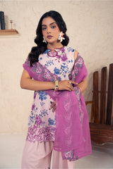Premium Zee PM-033 3PC Lawn Suit